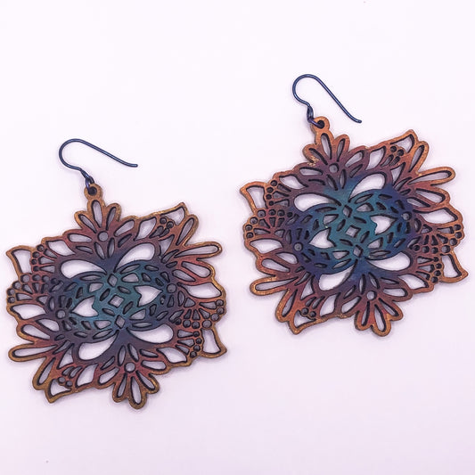 Lace Flower Earrings